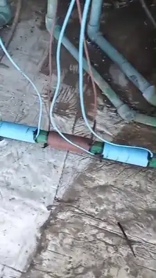 Video: instalación en exterior con las bobinas sobre caño de termofusión.